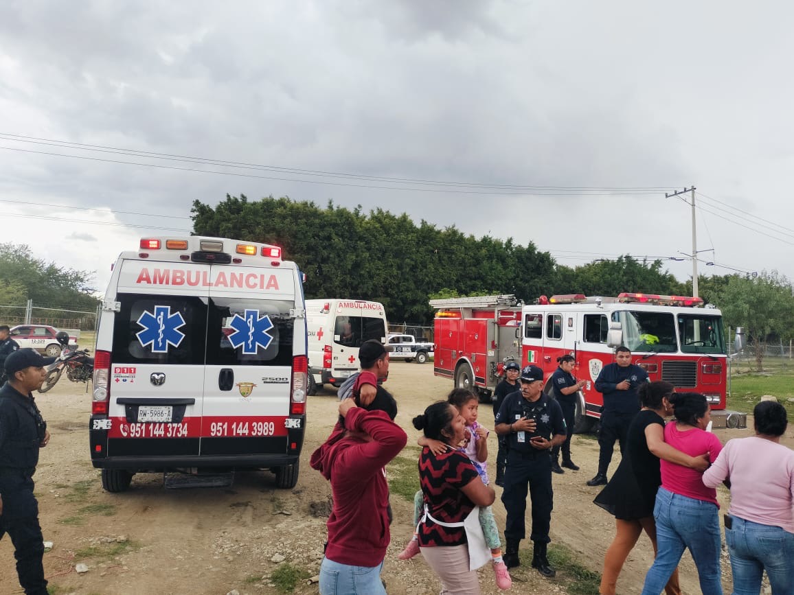 Atiende HCBO explosión en cohetería de Santa María del Tule