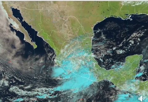 John tocó tierra en las inmediaciones de Aquila, Michoacán