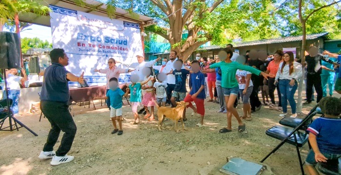 Realiza SSO Expo Salud en Albergue de Migrantes Hermanos en el Camino de Ciudad Ixtepec