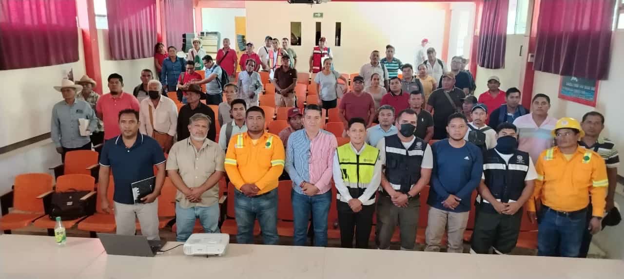 Impulsa Coesfo la prevención de incendios forestales en la Costa y Sierra Sur