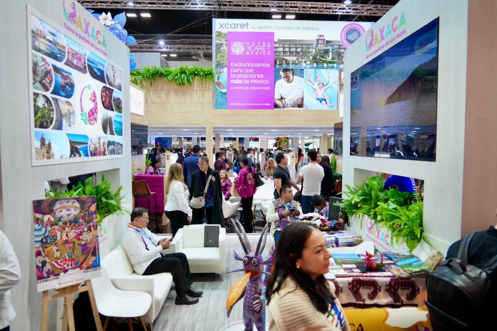 Oaxaca se posiciona como destino referente a nivel internacional en la Fitur 2025